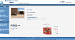 Desktop Screenshot of easttopekaseniors.org