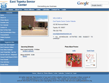 Tablet Screenshot of easttopekaseniors.org